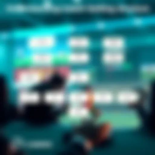 A diagram showcasing the structure of match betting sites