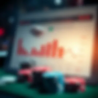 An analytical chart displaying various poker promotion statistics