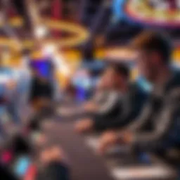 Engaging moment at the Mega Mayhem table