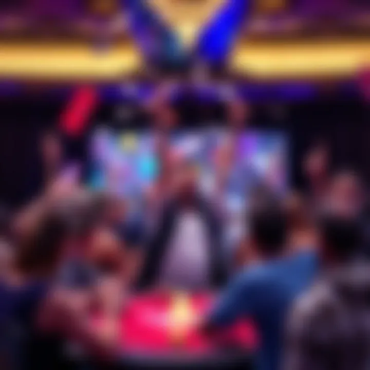 Celebration of winners at the Mega Mayhem event