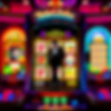 Vibrant Design of the Michael Jackson Slot Machine The captivating design of the Michael Jackson slot machine showcasing vibrant colors.