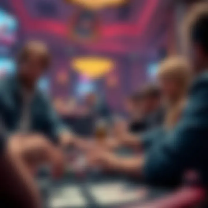 Illustration of poker strategies and tips