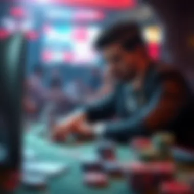 Strategic gameplay in online poker