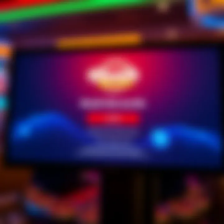 Screenshot of the Rush Rewards login interface