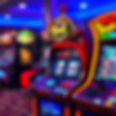 Modern nickel slot machine with advanced digital features and vibrant display