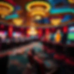 An engaging visual representation of online casino gaming dynamics.