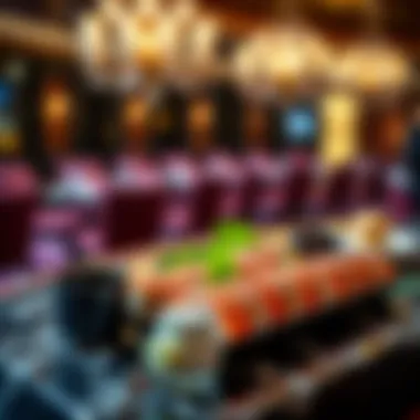 Exquisite sushi platter highlighting culinary artistry