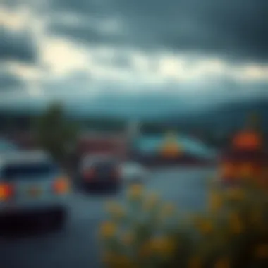 Historical view of Northfield Casino landscape showcasing its development