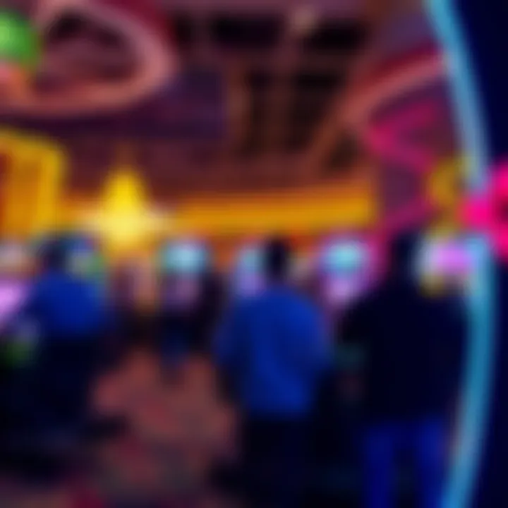 Visitors enjoying various entertainment options at Parx Casino