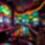 Interior view showcasing the vibrant ambiance of Points Bet Sports Bar