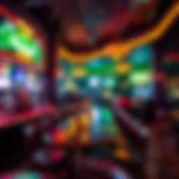 Interior view showcasing the vibrant ambiance of Points Bet Sports Bar