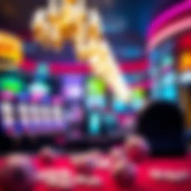 Conceptual image highlighting legal aspects of online lotteries