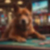 Overview of Red Dog Casino interface