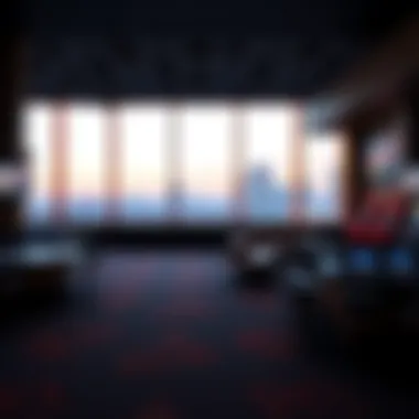 A panoramic view of Rivers Casino Sportsbook