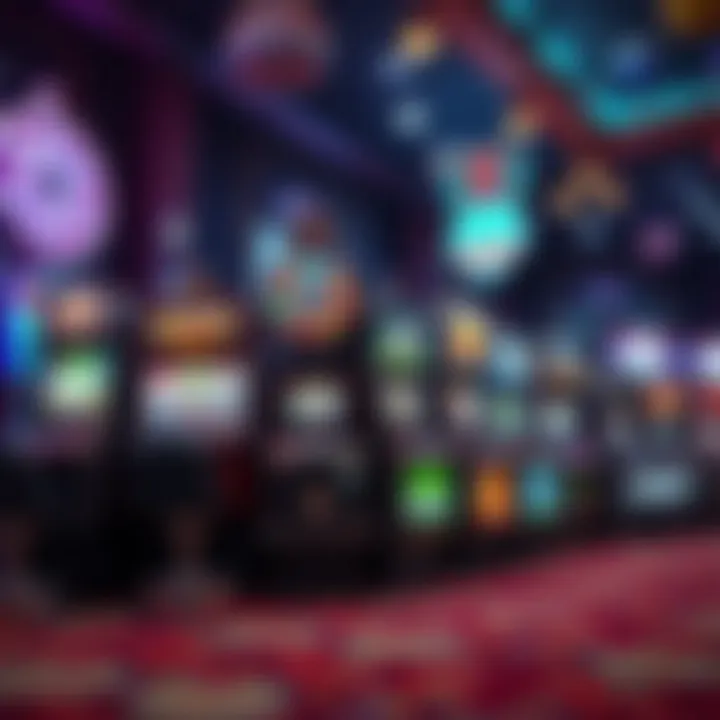 Visual representation of the evolution of slot machines through the years.