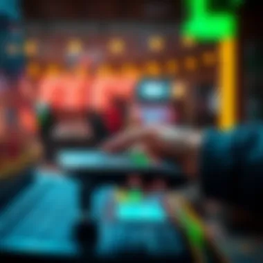 A secure payment method being utilized on a sports betting site