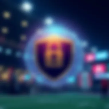 Secure transaction symbol representing safety in online betting