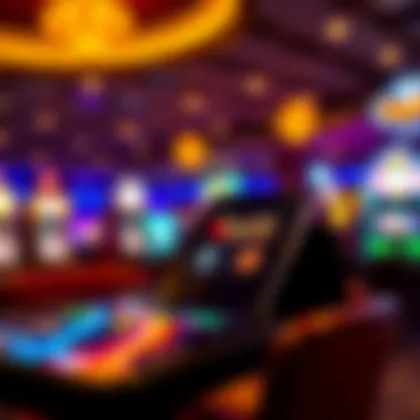 Graphic representation of mobile gambling trends