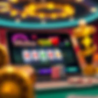 Engaging game mechanics displayed on an online platform