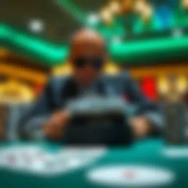 Card counting techniques used in blackjack