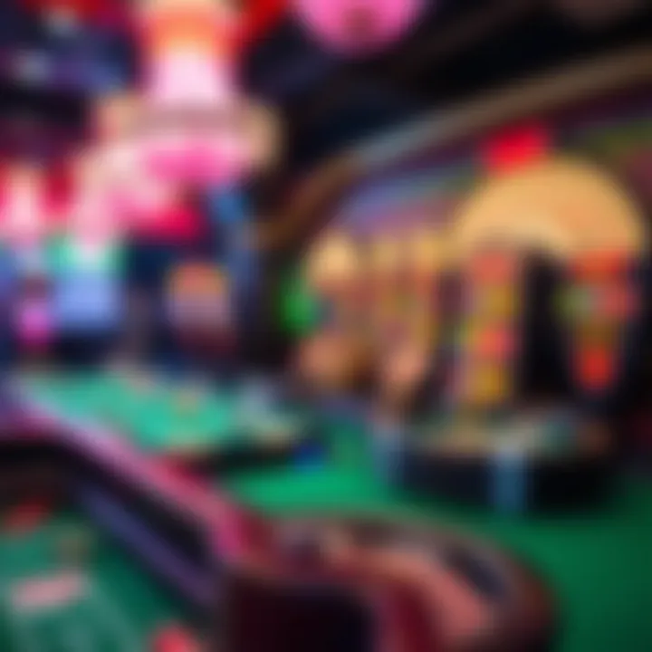 An overview of the Superbet platform showcasing various gambling options