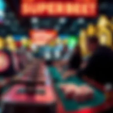 A visual representation of market trends in the gambling industry