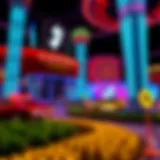 Innovative Casino Design A futuristic rendering of a new casino architecture in New Jersey