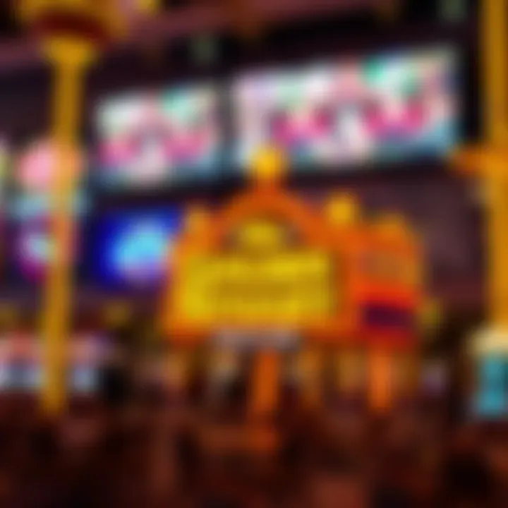 Visual highlighting promotional offers at The Golden Nugget.