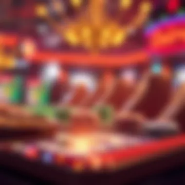 Illustration of technological advancements in mobile betting