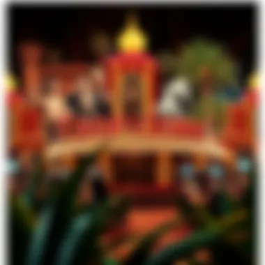 A collage depicting cultural narratives and stories inspired by Tropicana