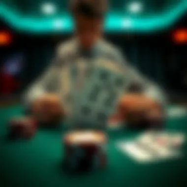 Illustration of advanced blackjack strategies