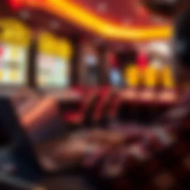 Player enjoying a slot game on a laptop