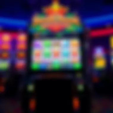 Thunder Dragon slot machine display showcasing vibrant graphics