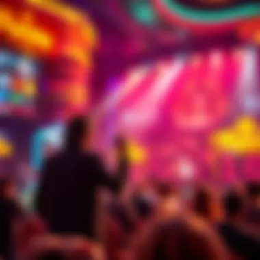 Exciting live entertainment performance at Tropicana