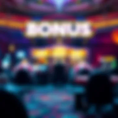 Visual representation of various types of bonuses available to players