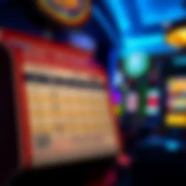 A detailed chart illustrating the odds of winning in various scratch-off games