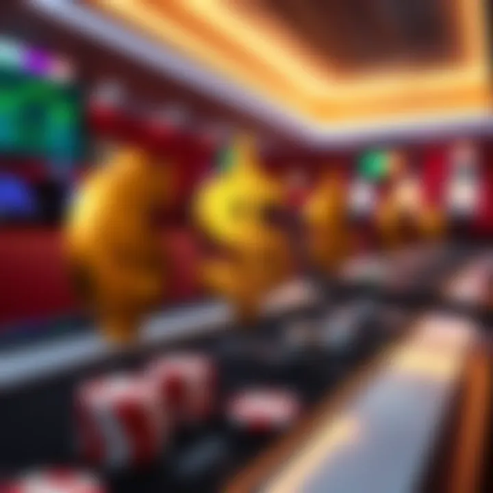 Conceptual representation of bonus codes in online gambling