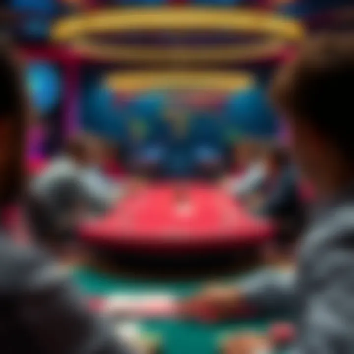 Online platforms for poker players