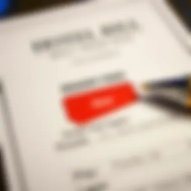 A close-up view of a hotel bill highlighting resort fees