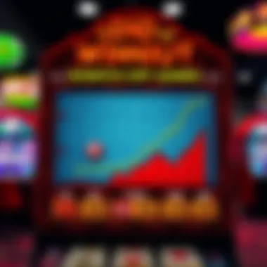 A graph depicting the odds of winning in scratch-off games