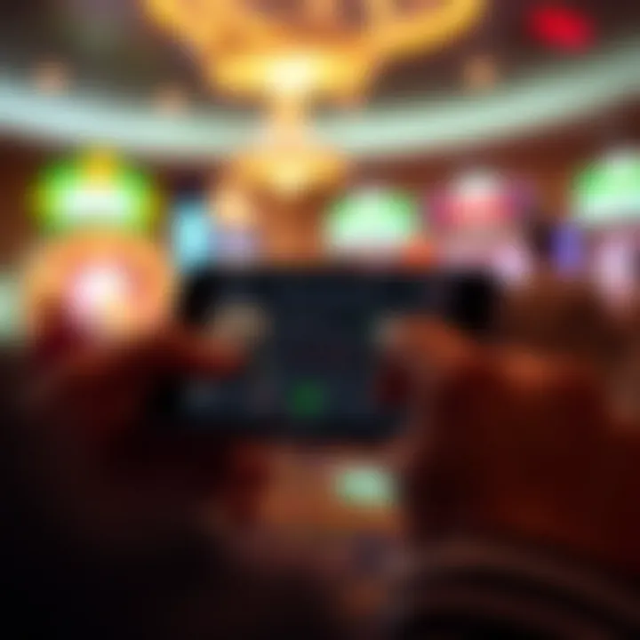 A well-designed user interface on a mobile device highlighting user experience