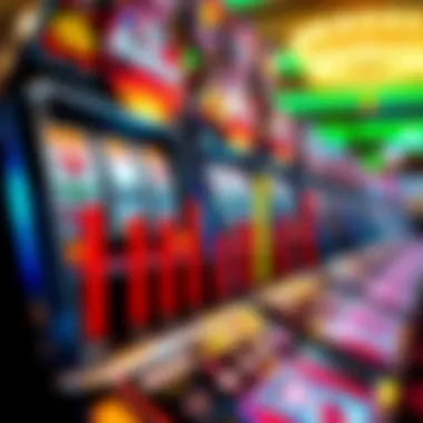 Graph showcasing payout percentages among different slot machine types