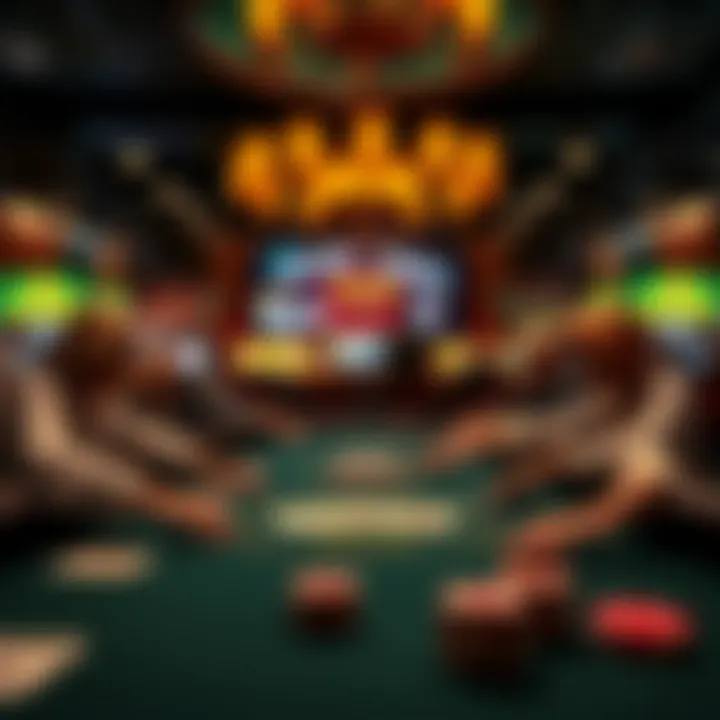 Historical images from past World Series of Blackjack